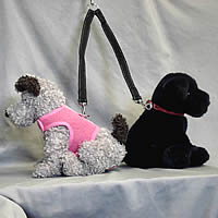 The Coupler by Bark Appeal lets you walk 2 dogs on 1 leash.