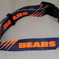 Your dog will show support for the Chicago Bears football team wearing the team color collar!