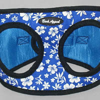 Front of the Hibiscus EZ Wrap Harness by Bark Appeal