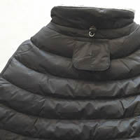 Your little dog will stay warm, dry and fashionable in the Puffer Coat!