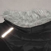 Your little dog will stay warm, dry and fashionable in the Puffer Coat!