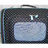 Polka Dot Hard-Sided Carrier for Small Dogs