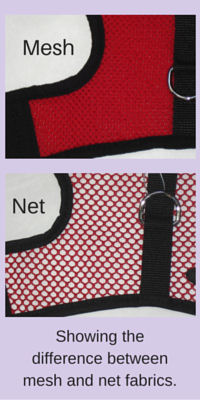 2 fabrics for the Wrap-N-Go Harness for little dogs